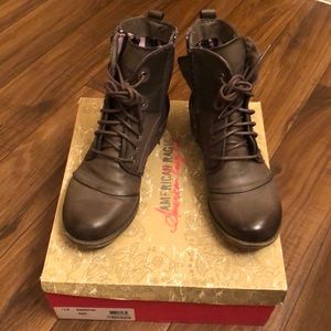 American Rag Combat-style boots size 7.5 US